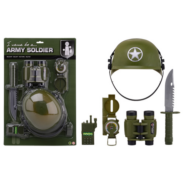 soldaat Set Met Helm