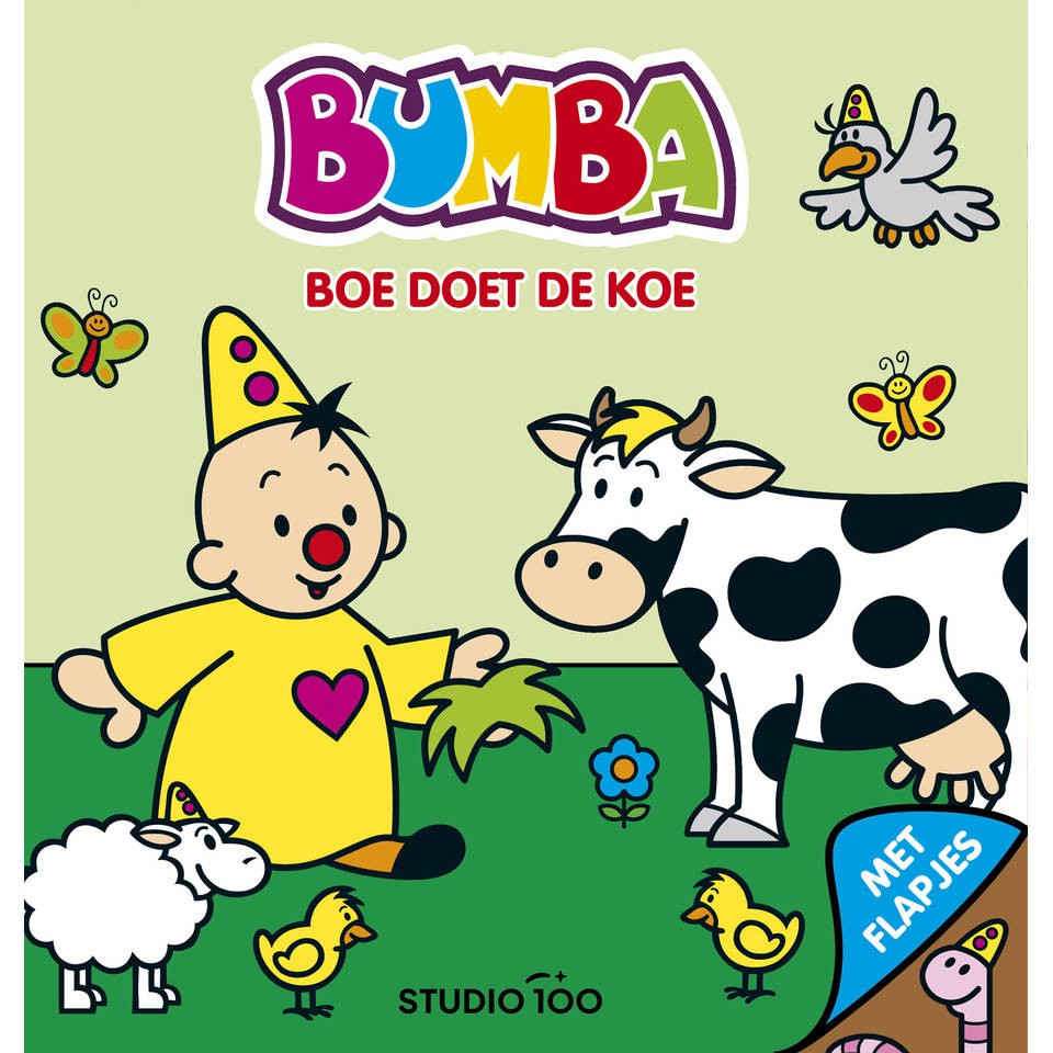 Bumba Kartonboek Met Flapjes - Boe Doet De Koe