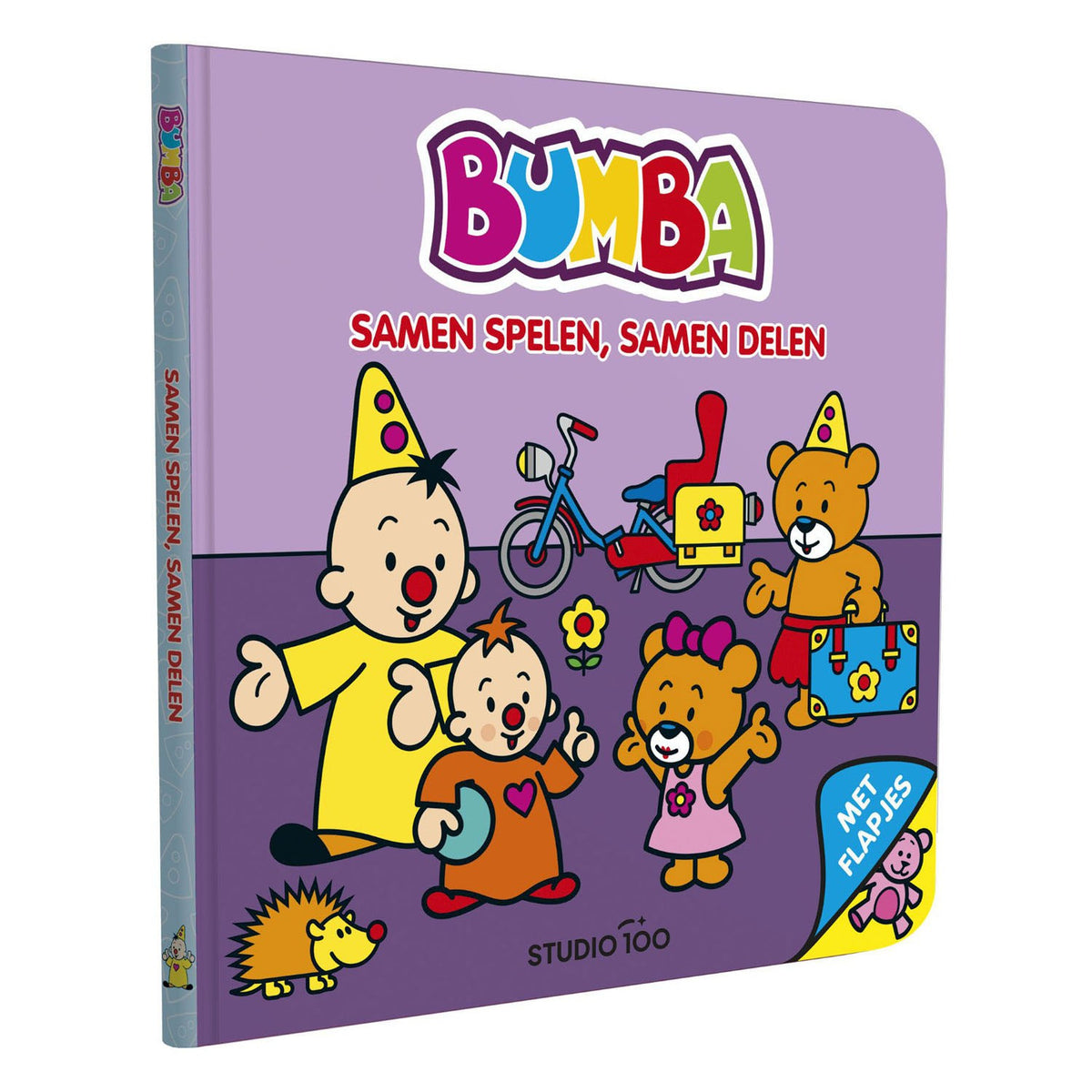 Bumba Kartonboek Met Flapjes - Samen Spelen Samen Delen