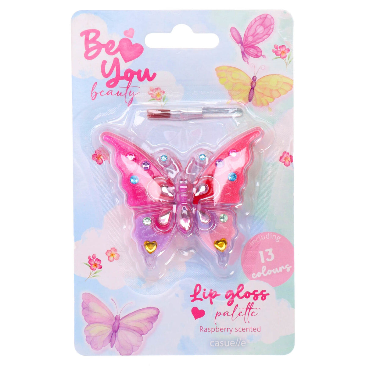 CASUELLE BE YOU VLINDER LIPGLOSS