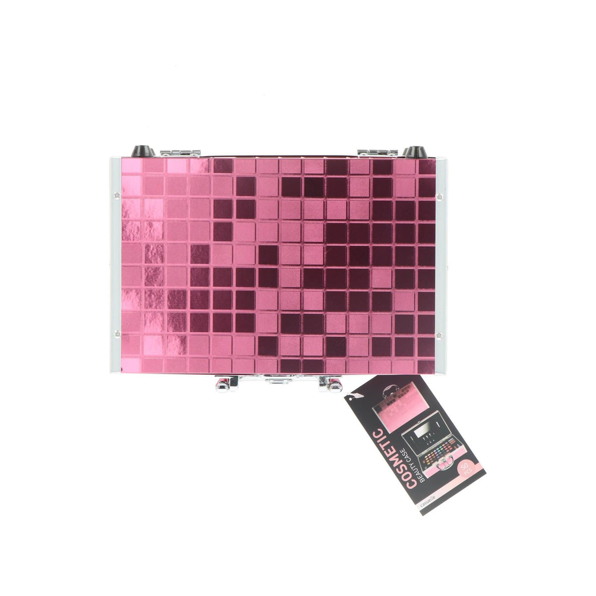Casuelle Pink Square Make Up Koffer 2