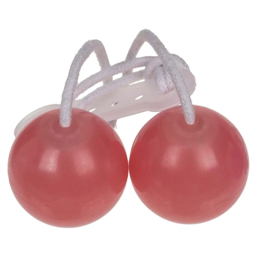 Click Clack  ball  Glow in the Dark rood