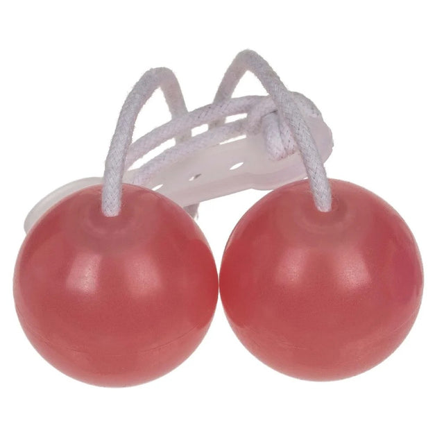 Click Clack  ball  Glow in the Dark rood