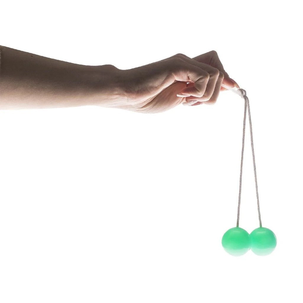 Click Clack  ball  Glow in the Dark groen 2