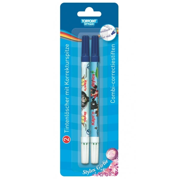 Correctie/inktwisser, 2 stuks  