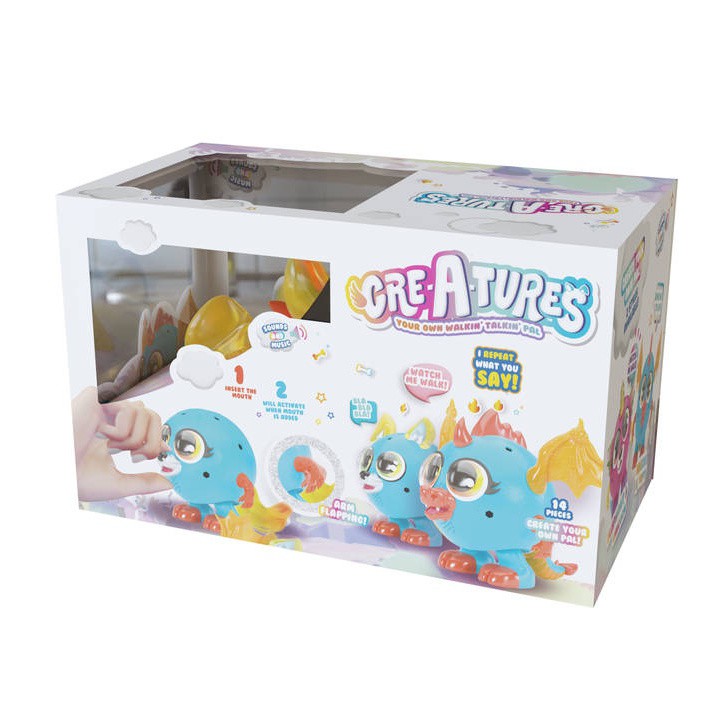 Crea-A-Tures Create Your Own Dragon & Puppy