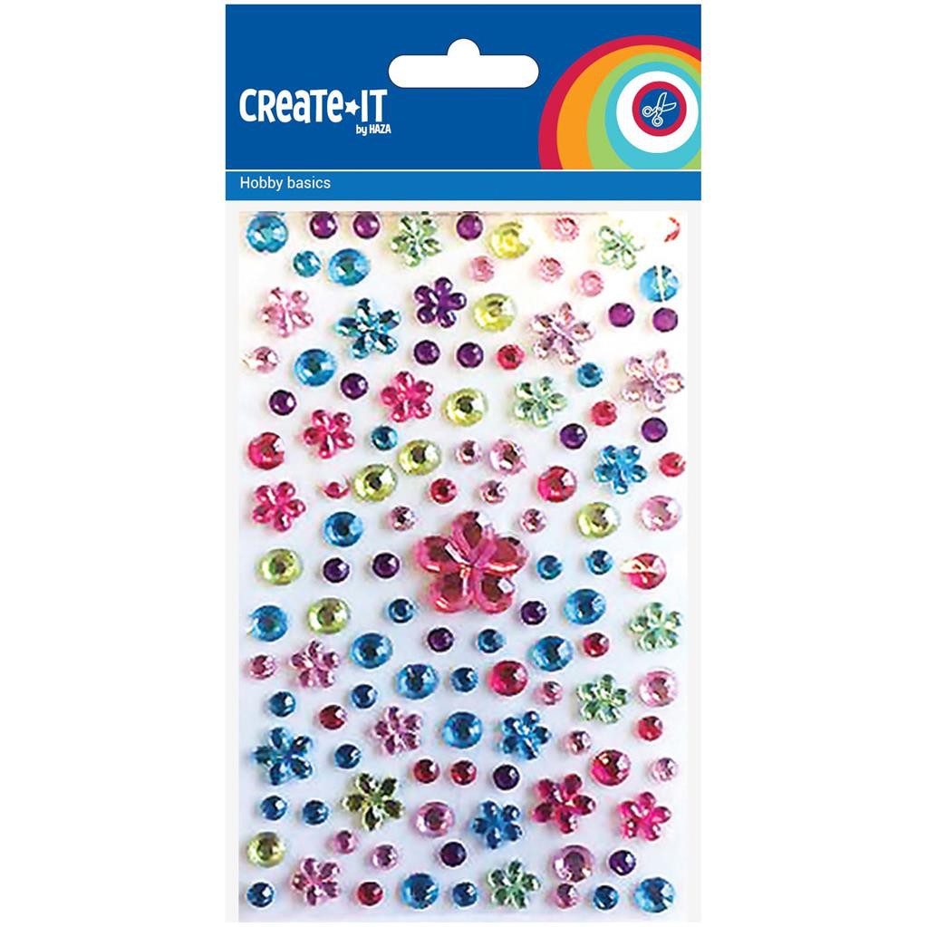 CREATE-IT DIAMANTJES  BLOEMETJES MIX