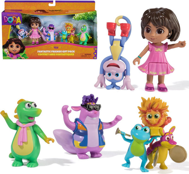 Dora 5 Figures Gift Pack