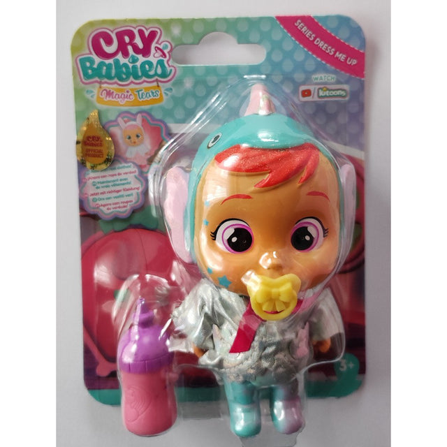 Cry Babies Magic Tears Dress Me Up Babypop Dino