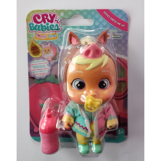 Cry Babies Magic Tears Dress Me Up Babypop zwijn