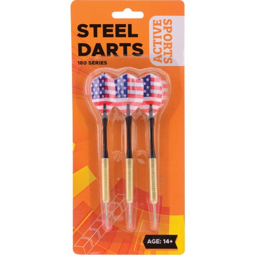 Dartpijlen 3 stuks 18 gram Amerikaanse vlag