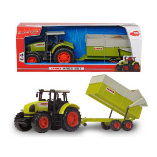 Tractor CLAAS Ares Met Aanhanger