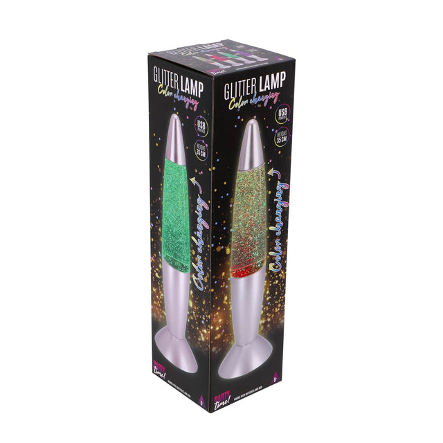DISCO GLITTERLAMP 35 CM