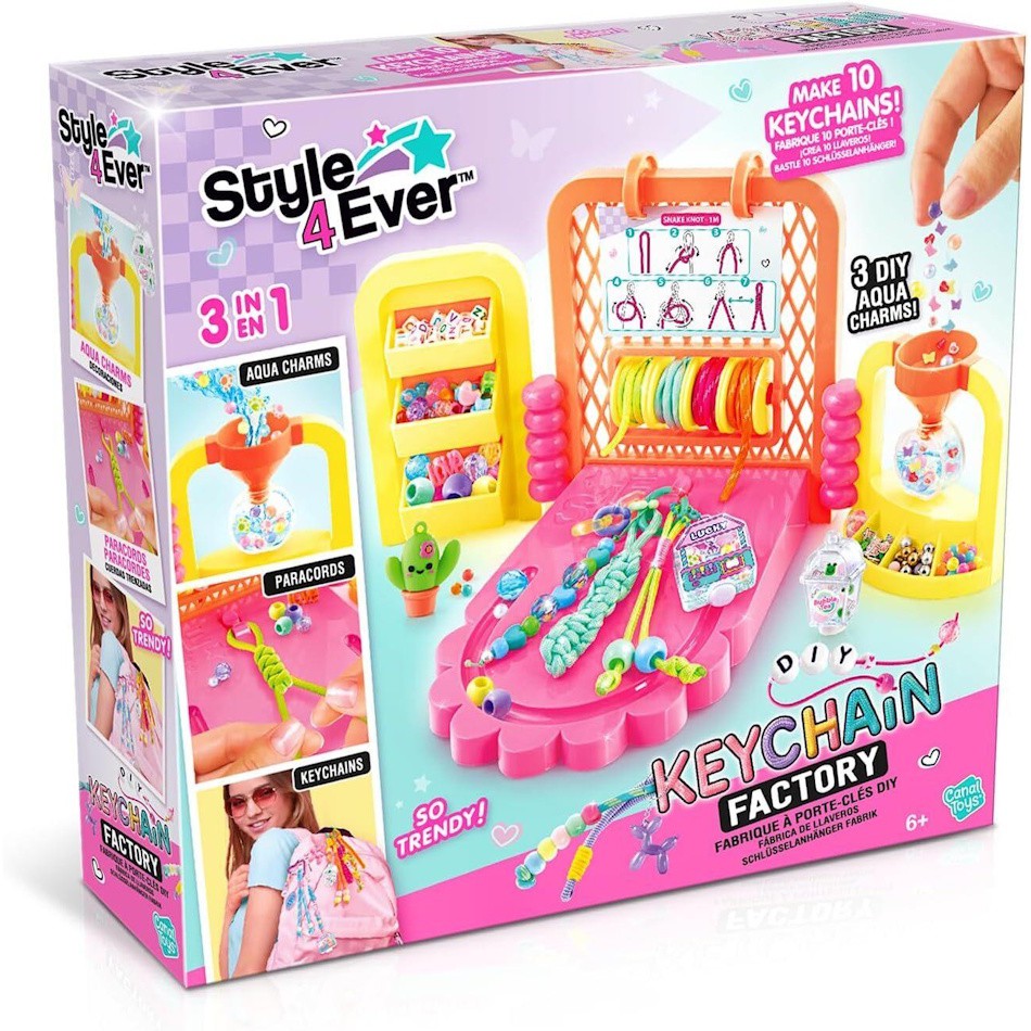 DIY Key Chain Factory Canal Toys