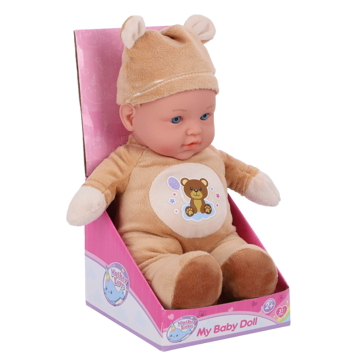 My Beautiful Dollsroom pop soft 31 cm beertje
