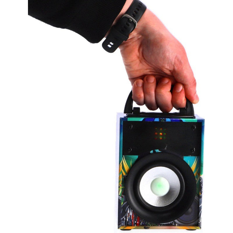 Dunlop portable bluetooth speaker met led 3 watt 2