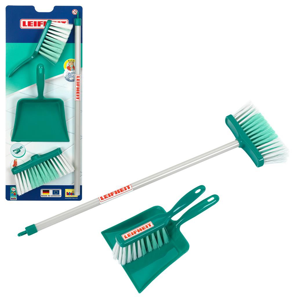 Leifheit veger , bezem schoonmaak set