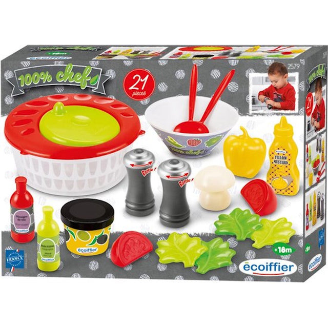 Salade box met ingredienten 21-delig ÉCOIFFIER