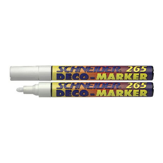Schneider krijt/deco marker 265 wit