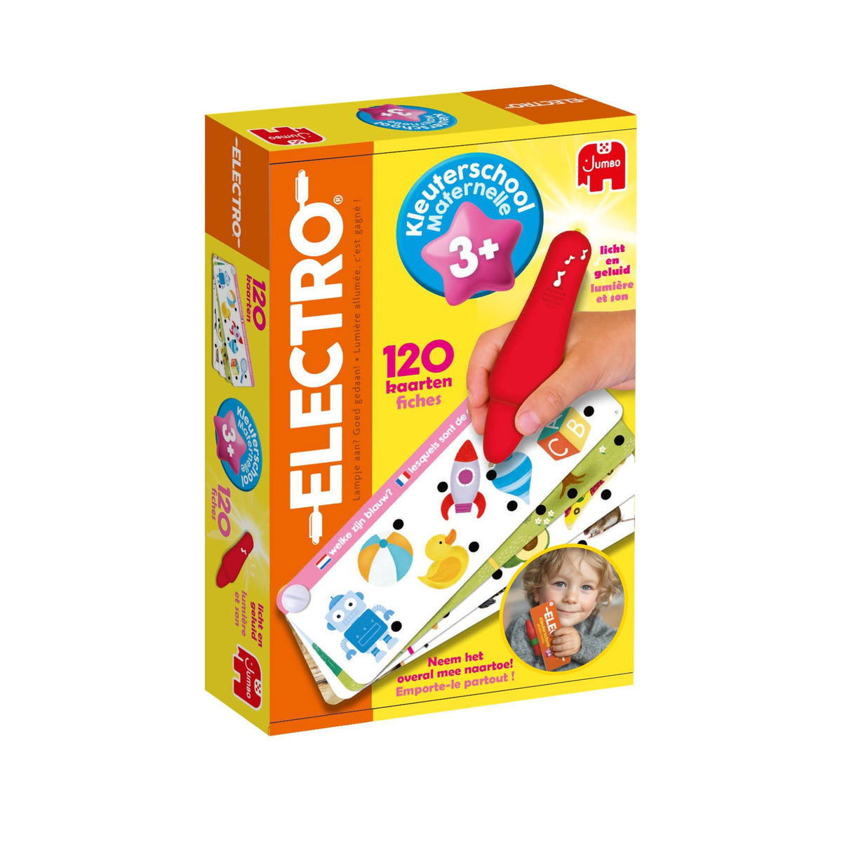 Jumbo - Electro Fan On The Go Kleuterschool 3+