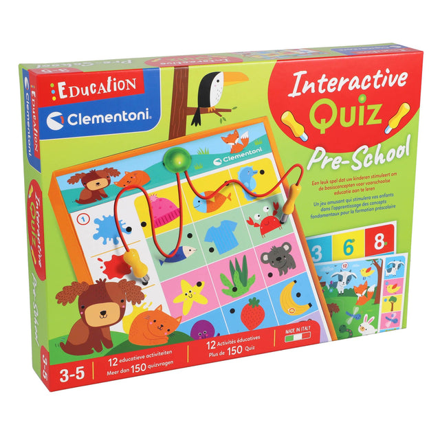 Clementoni Interactieve quiz pre school 3 tot 5 nl