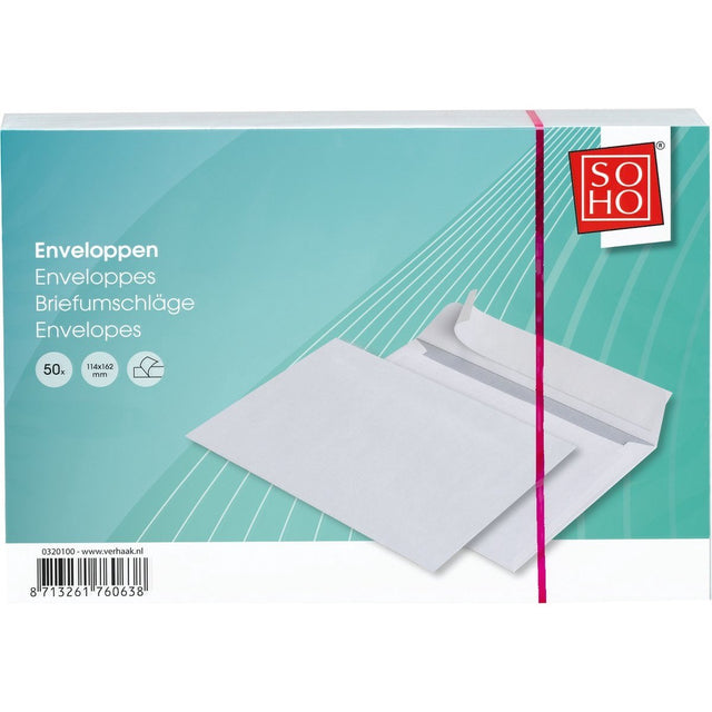Enveloppen 50 stuks zelfklevend