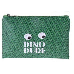 ETUI DINO 20X13 CM GROEN