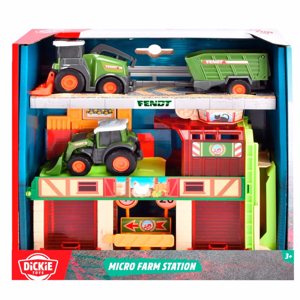 Fendt tractorset boerderij 3 delig Dickie