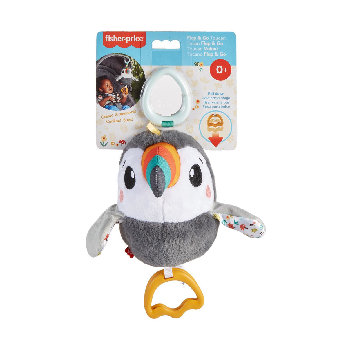Fisher Price fladder toekan to-go