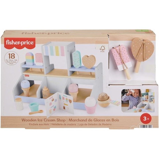Fisher-Price houten ijssalon 3+