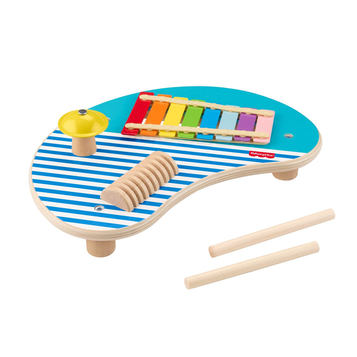 Fisher Price Hout Muziek Tafel 2