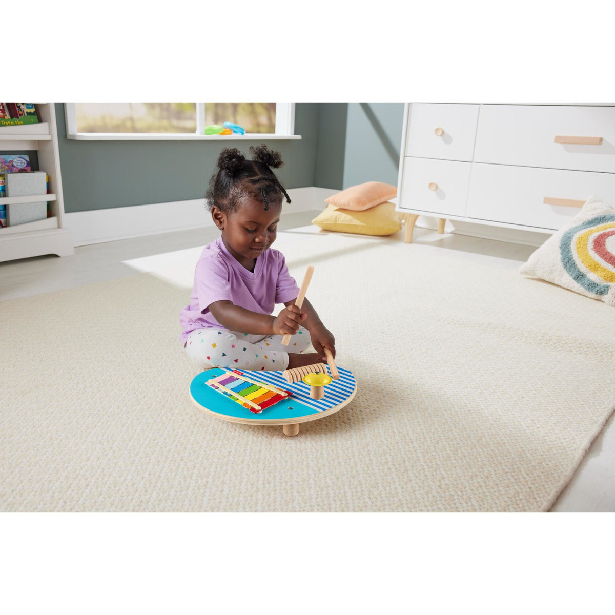 Fisher Price Hout Muziek Tafel 3