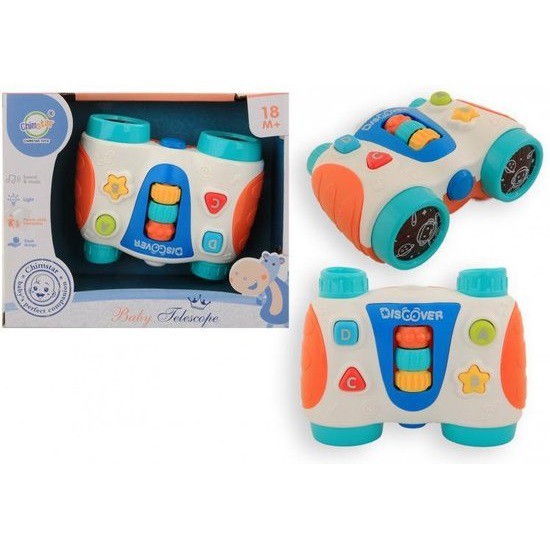 Baby verrekijker met licht en geluid