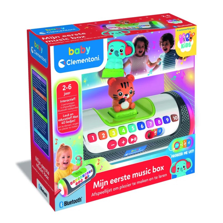 Clementoni Baby kleine vriendjes muziek speler b/o
