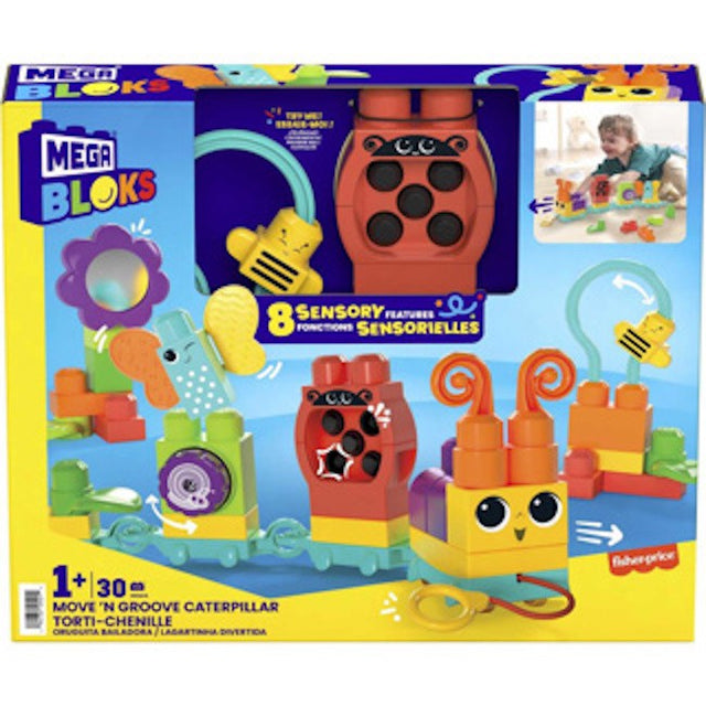 Fisher Price Mega Bloks Move 'N Groove Caterpillar