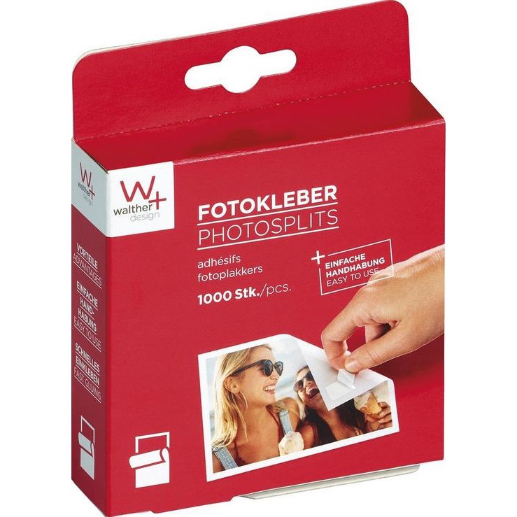 Fotoplakker Walther 10x12mm 1000 stuks