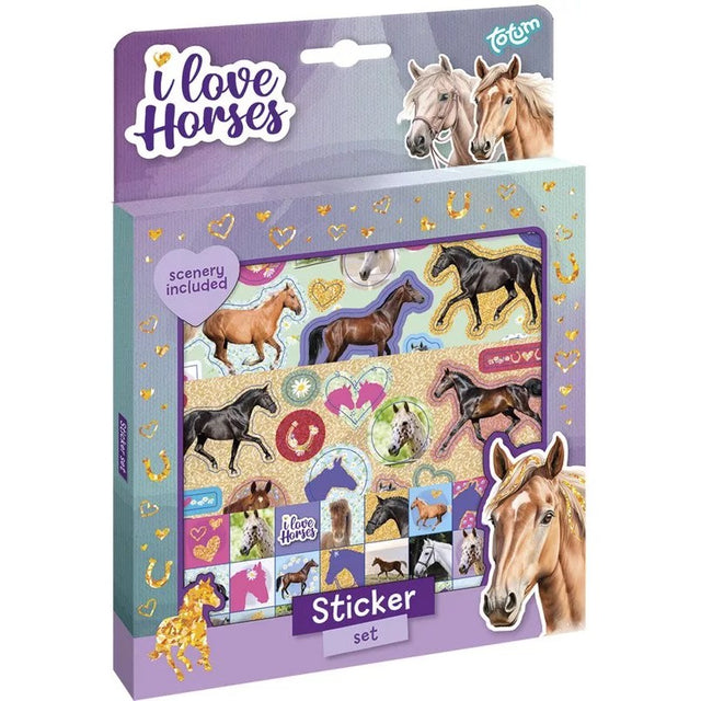 STICKERSET TOTUM PAARDEN