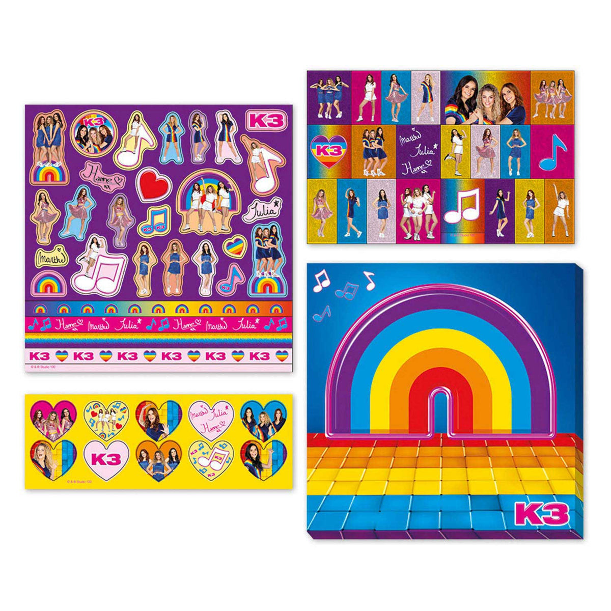 STICKERSET TOTUM  K3 2