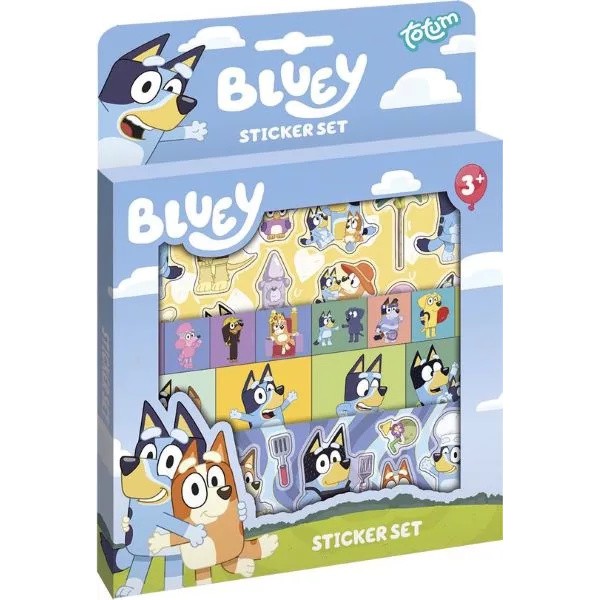 STICKERSET TOTUM  BLUEY