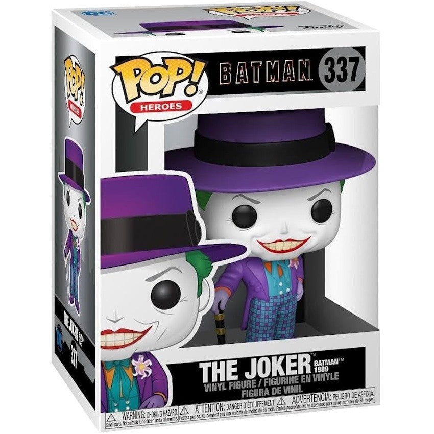 Funko POP! Heroes Batman 1989 Joker with hat and Chase