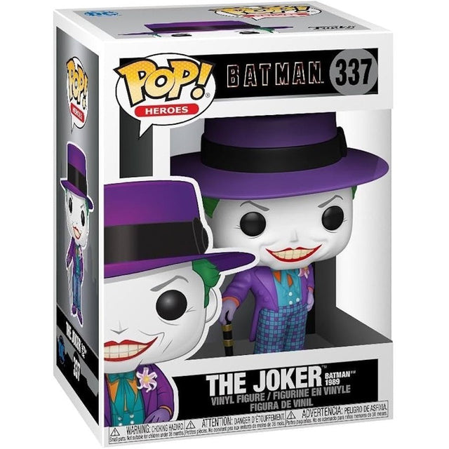 Funko POP! Heroes Batman 1989 Joker with hat and Chase