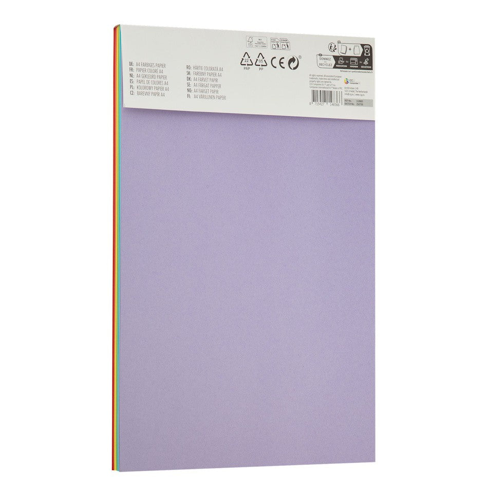 Knutselpapier  Gekleurd papier A4 80gram - 100 vellen 2
