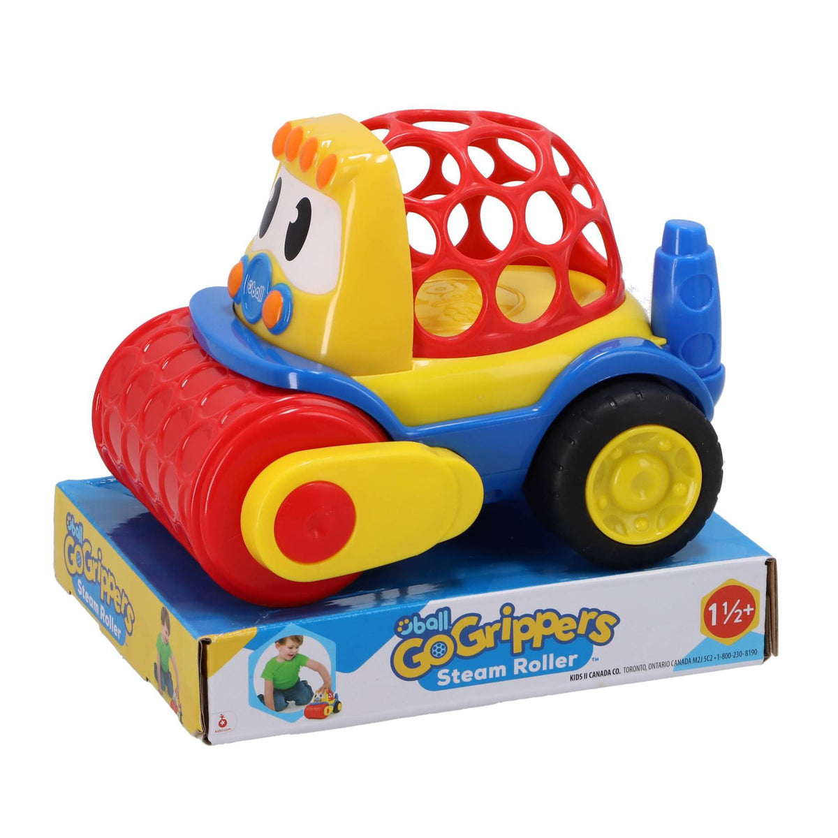 o ball Go Grippers steam roller mini