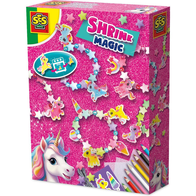 SES unicorn bedelarmbanden maken met krimpfolie