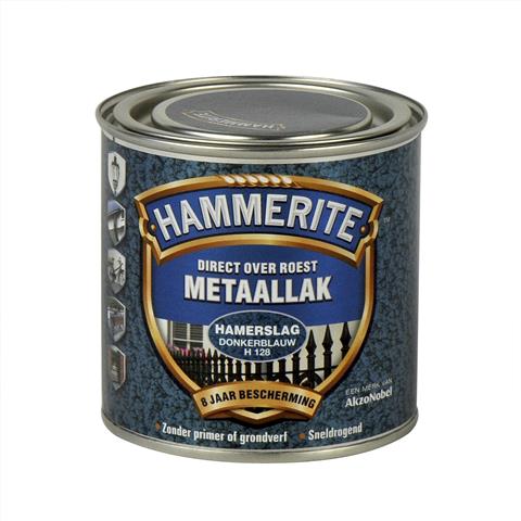 HAMMERITE HAMERSLAG 250 ML H128 Donker blauw