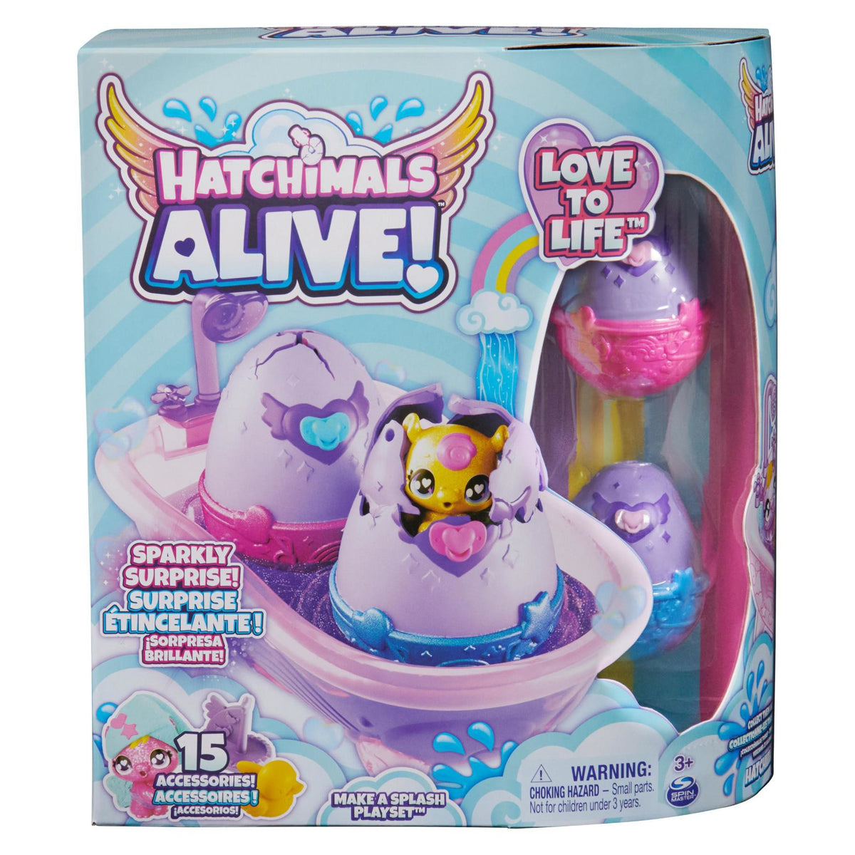 Hatchimals Alive Make a Splash Playset