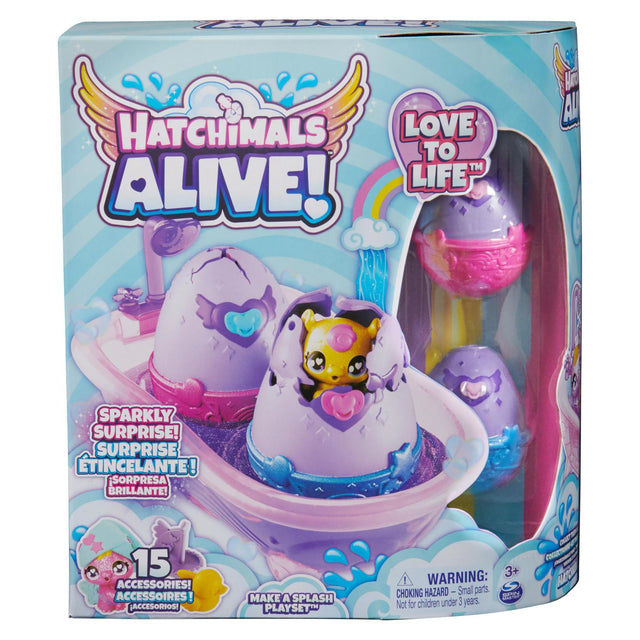 Hatchimals Alive Make a Splash Playset