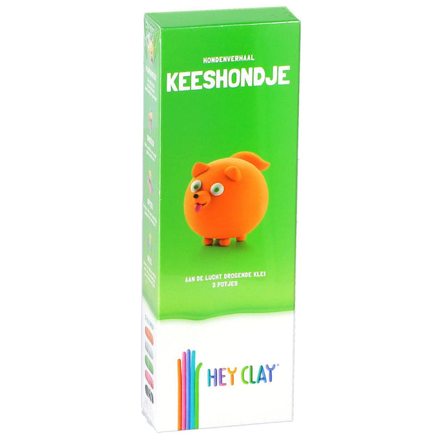Hey clay honden figuur kees hondje
