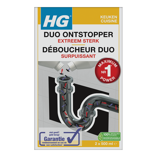 HG duo ontstopper extreem sterk