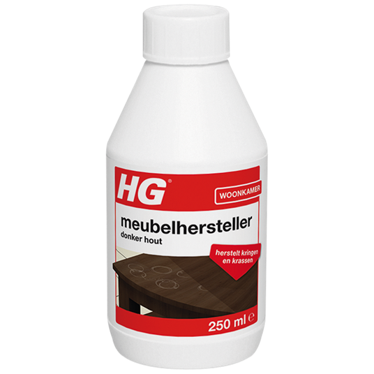 HG meubelhersteller donker hout 250ml